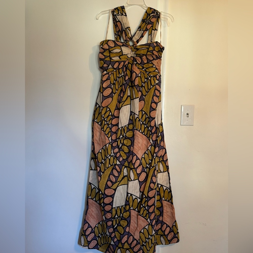 Cleobella Zola Maxi dress in saguaro print